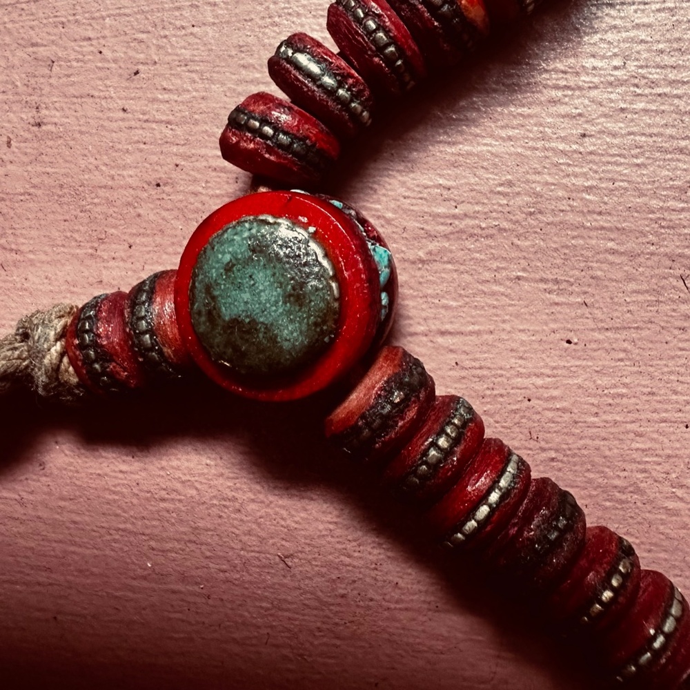 Tibetan prayer necklace - Picture 4 of 6